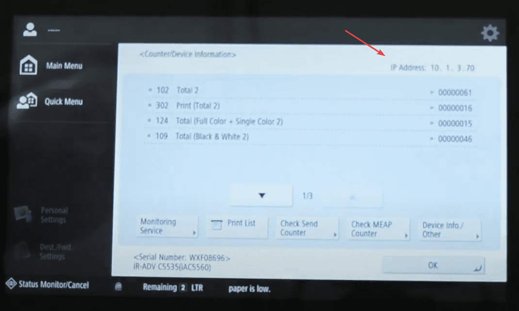 How to Find The IP Address on a Canon Printer