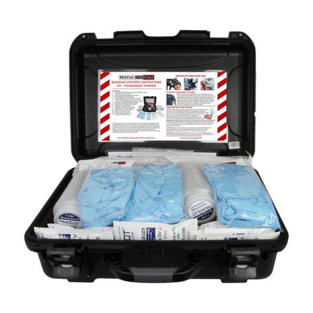 Rescue Essentials,Bleeding Control Instructors Kit Tourniquet Trainer Novatech Resources Pte