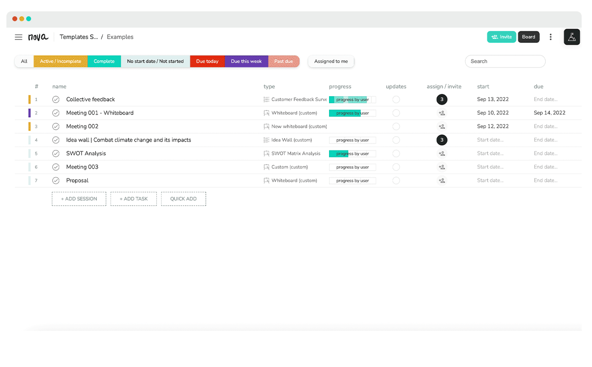 management Nova Tools