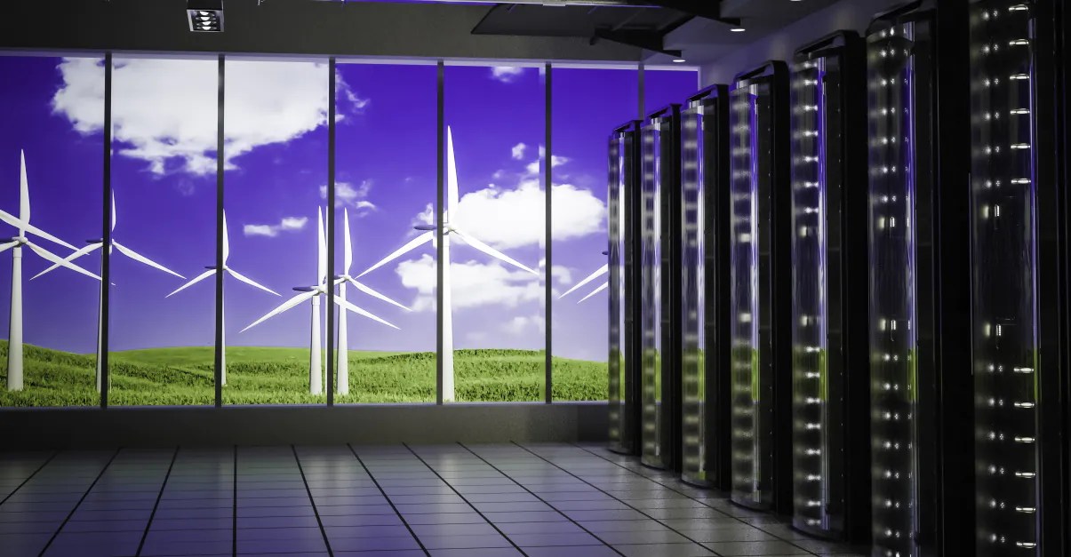 From Power to Empower Looking at Data Centres through the Renewable