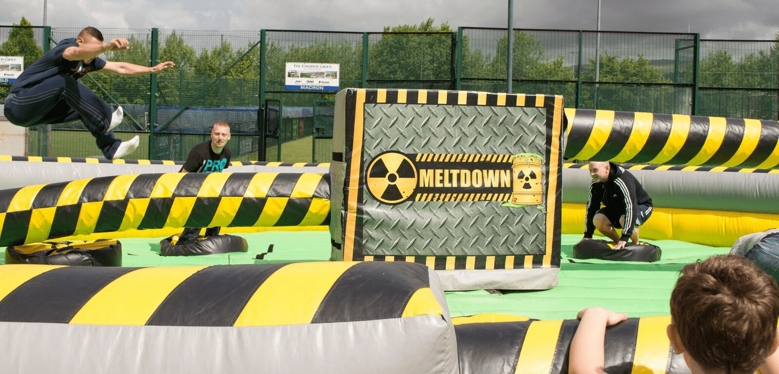 Wipeout Inflatable Hire Sweeper Hire Novel Events
