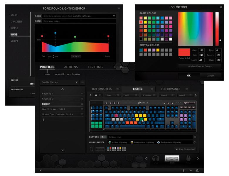 Corsair Vengeance K95 RGB Gaming Keyboard NoveltyStreet