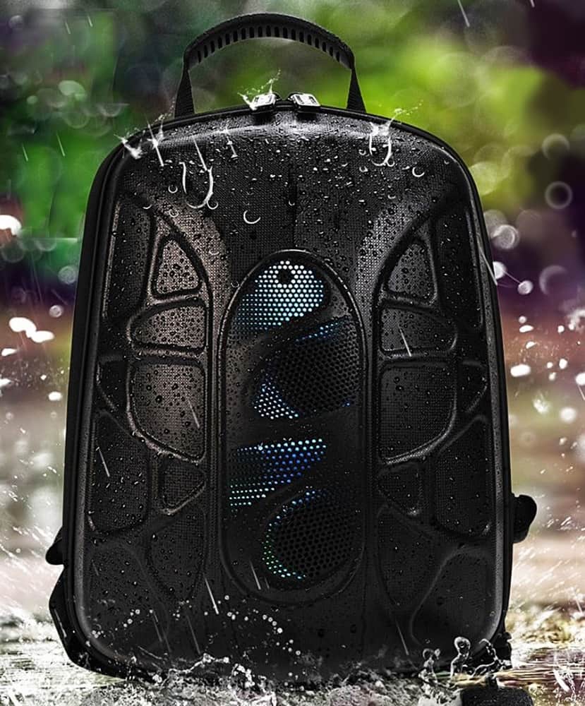 TRAKK Shell Waterproof Multi Function Bluetooth Speaker Backpack NoveltyStreet
