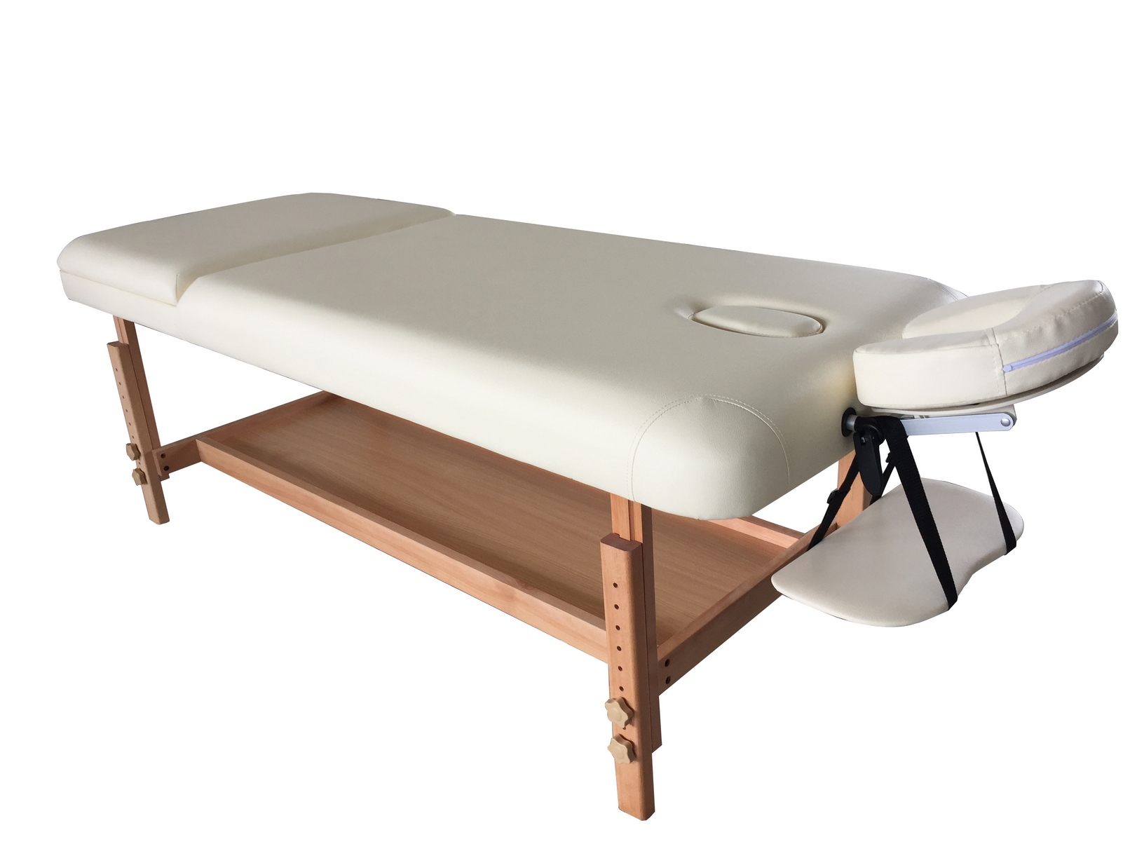 NGLGM501 （Stationary Wooden Massage Table with Backrest） Novetec