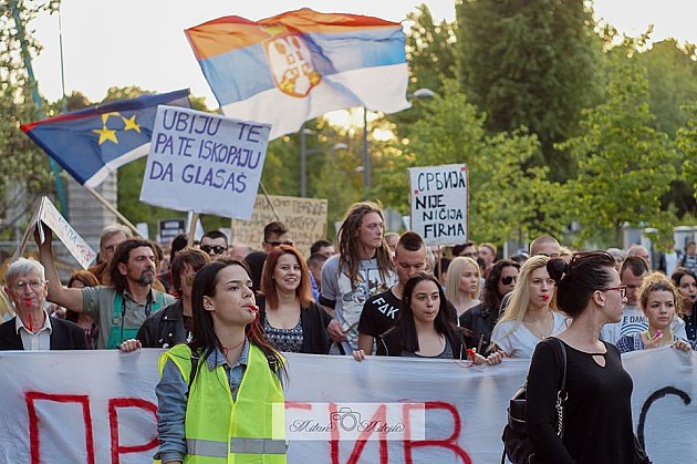Protesti u NS na pauzi, 1. maja veliki protest u Beogradu Novi Sad