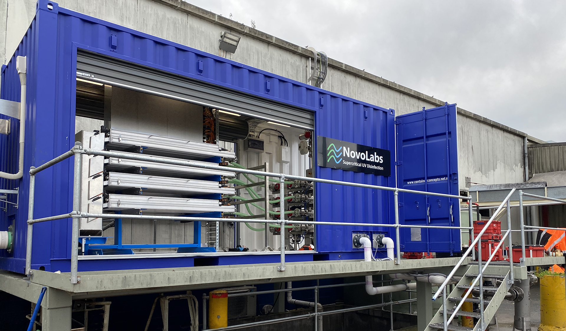 Disinfection of ultralow UVT