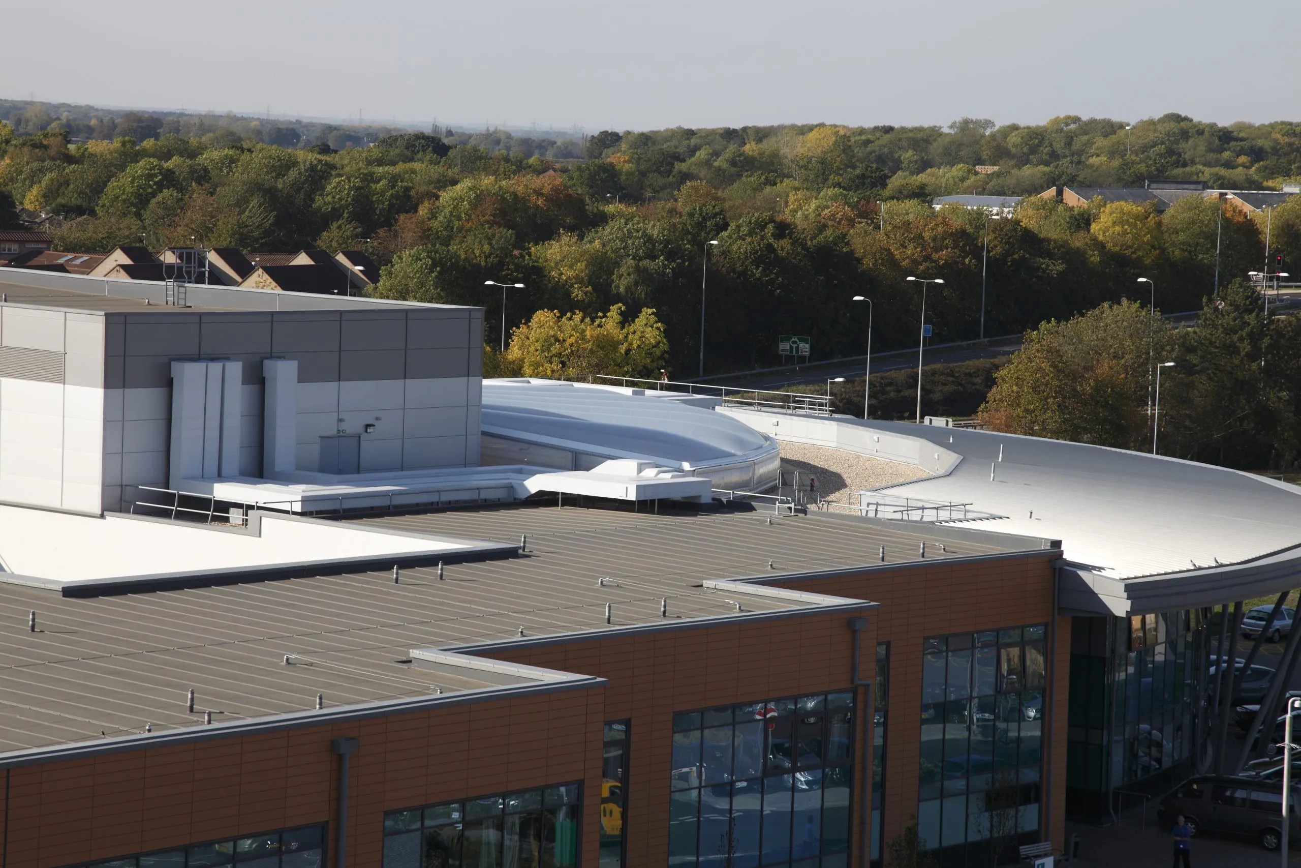 Peterborough City Hospital Roof Novum Structures EU