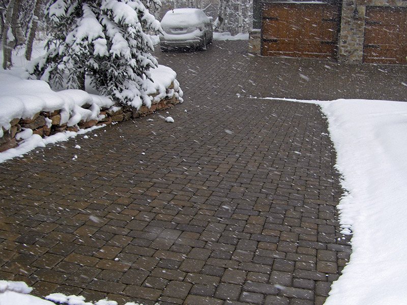 Electric Snow Melting Systems Nowak Landscape Construction