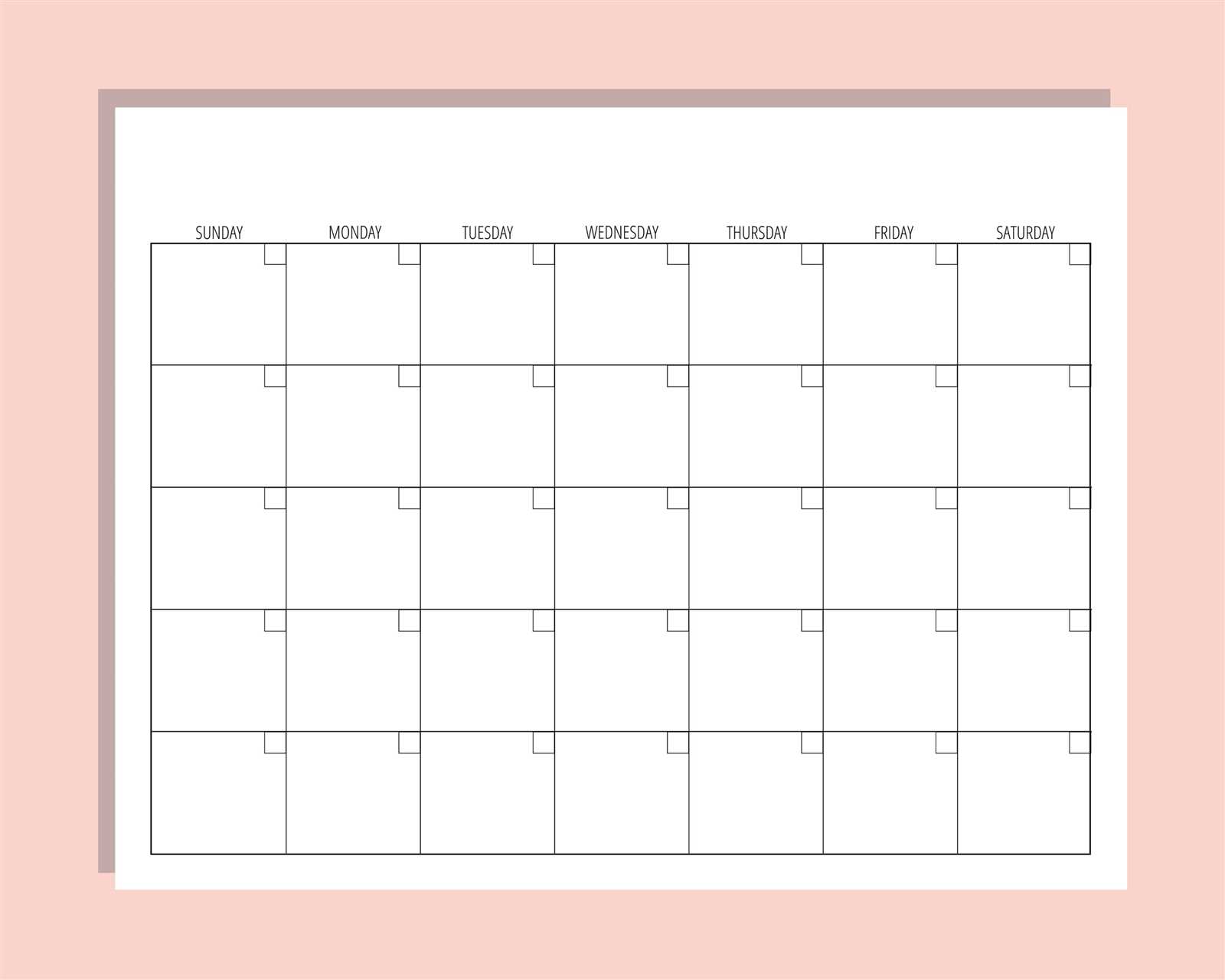 Creative Calendar Picture Templates for Stunning Designs