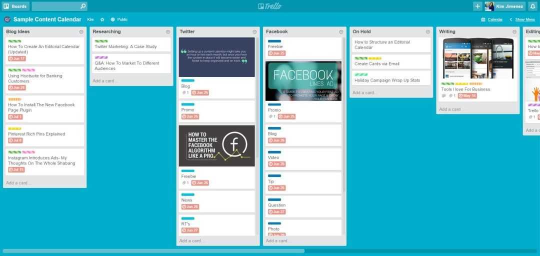 Ultimate Trello Content Calendar Template for Streamlined Planning