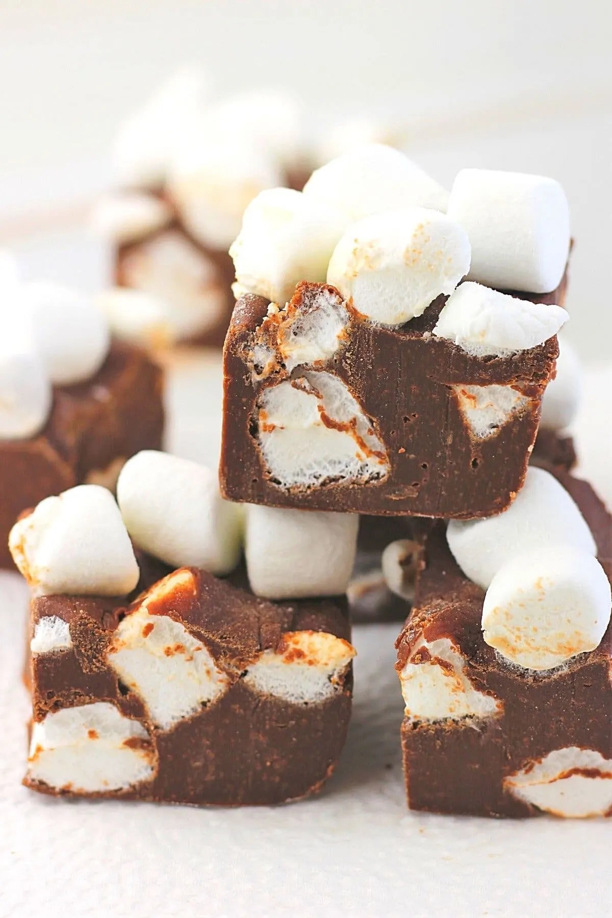 Quick and Easy Chocolate Marshmallow Fudge • Now Cook This!