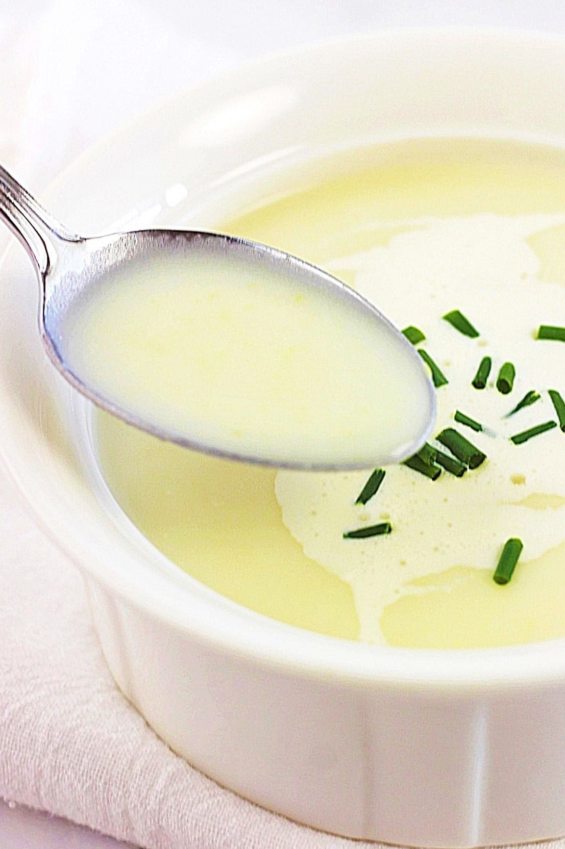 Vichyssoise (Cold Leek and Potato Soup) à la Julia Child • Now Cook This!