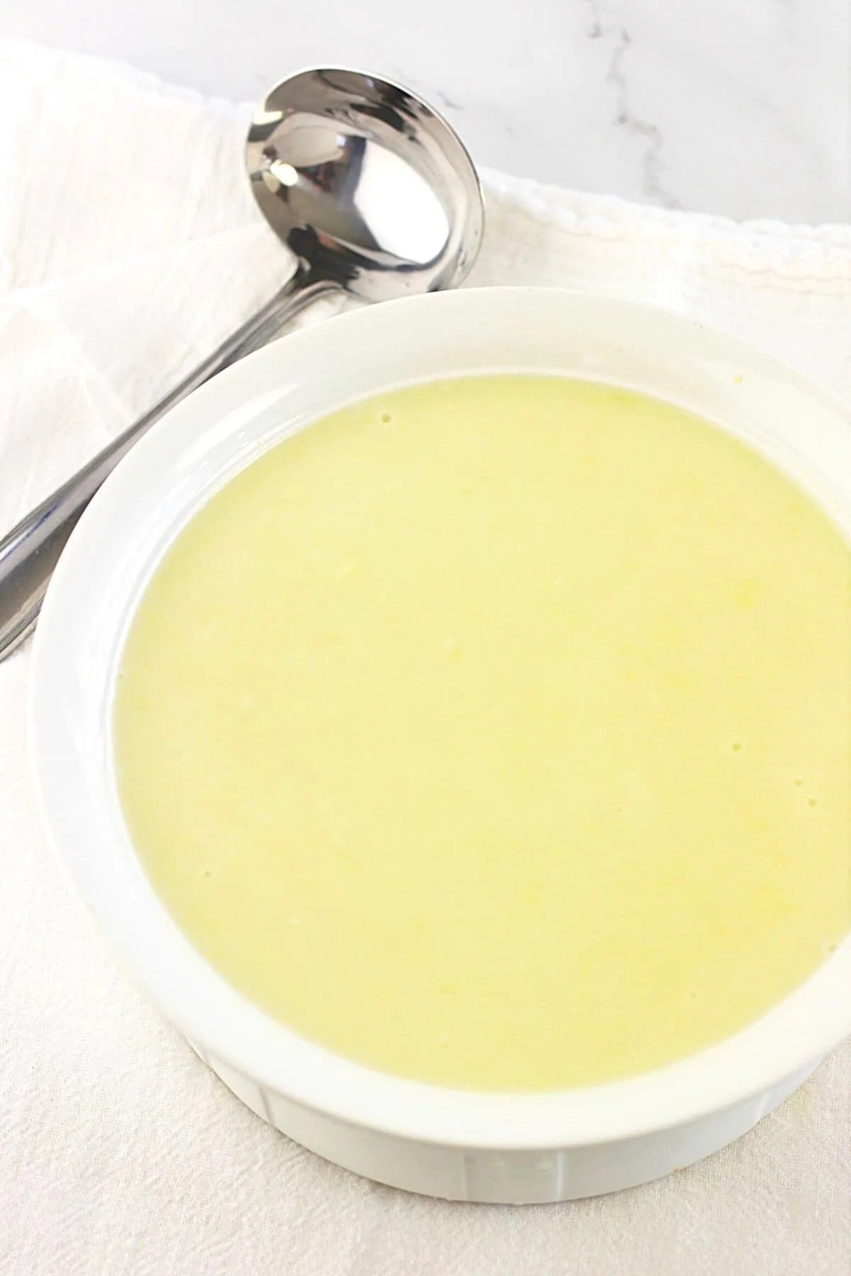Vichyssoise (Cold Leek and Potato Soup) à la Julia Child • Now Cook This!