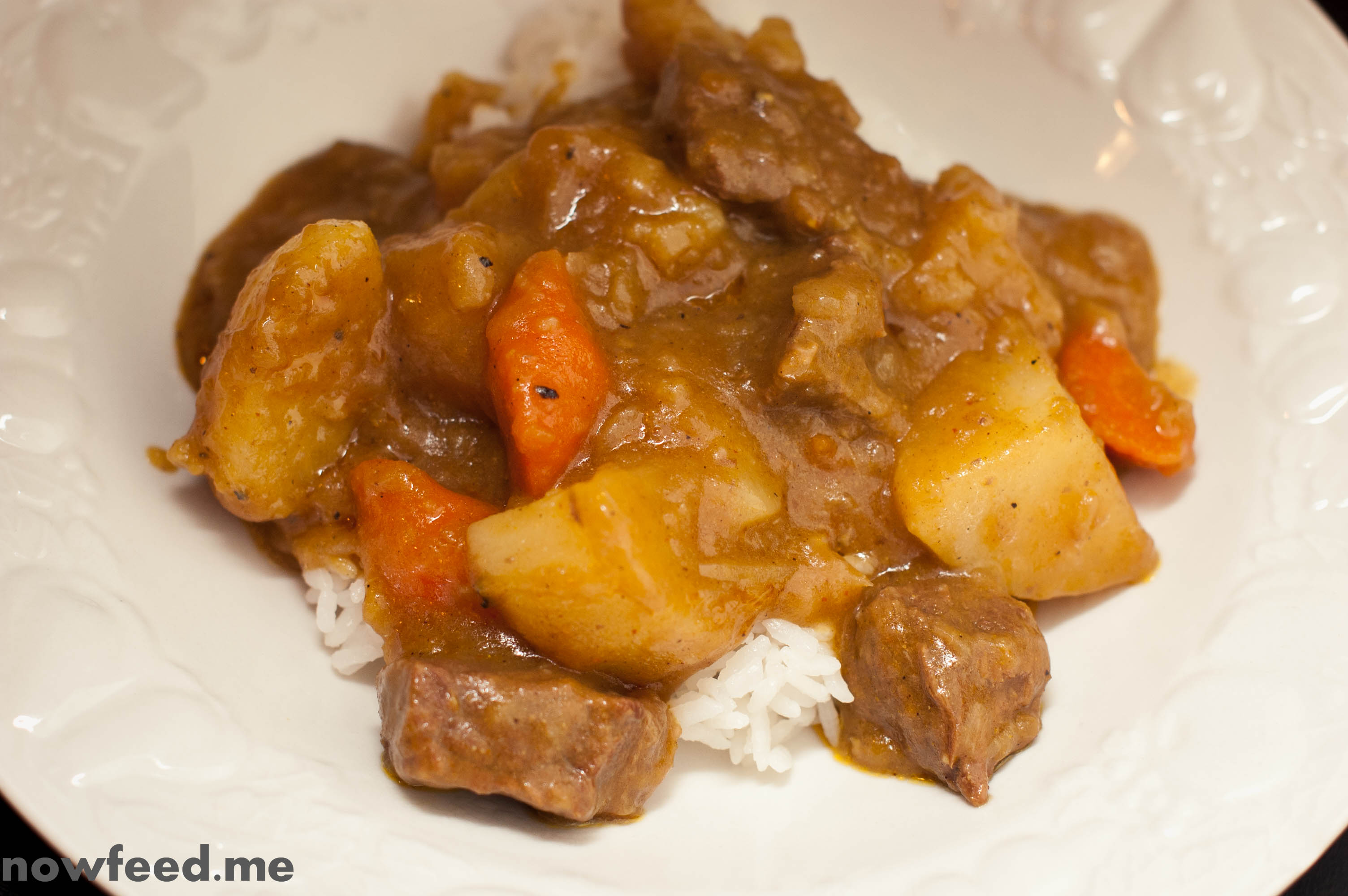 Glutenfree Japanese Beef Curry from scratch