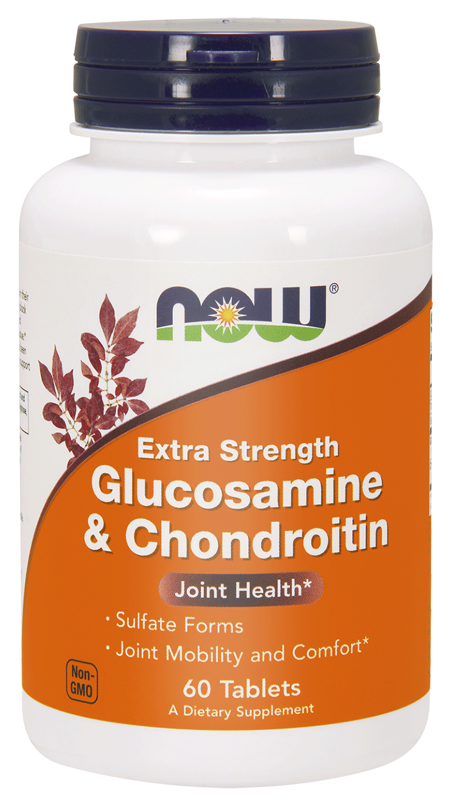 Glucosamine & Chondroitin 750 mg/600 mg 120 tabletek NOW