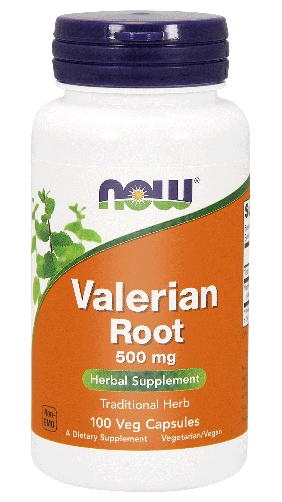 Valerian Root 500 mg 100 kapsułek wegetariańskich NOW