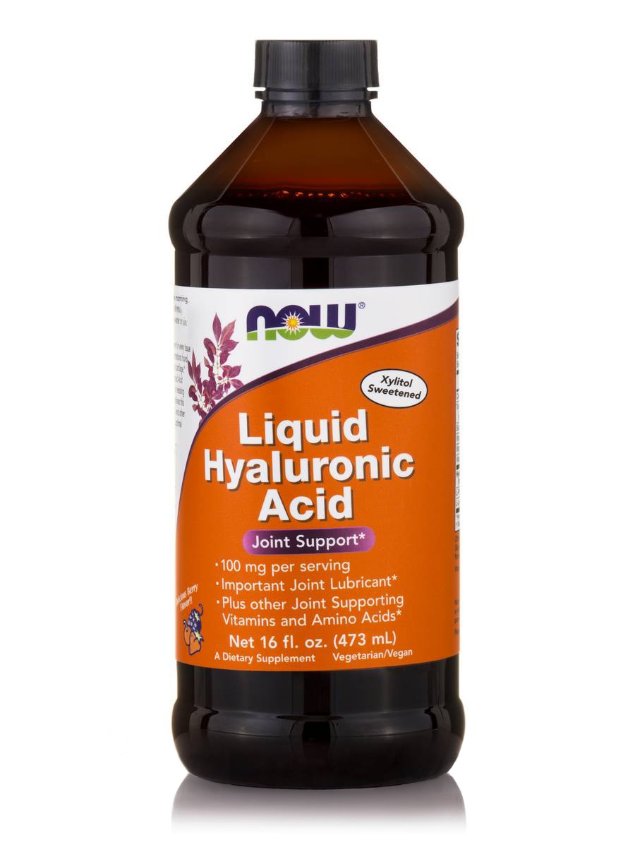 Hyaluronic Acid 100 mg Liquid NOW® Foods Greece JMN Pharmaceutical