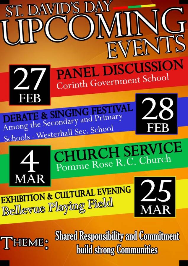 St David’s Day celebrations NOW Grenada