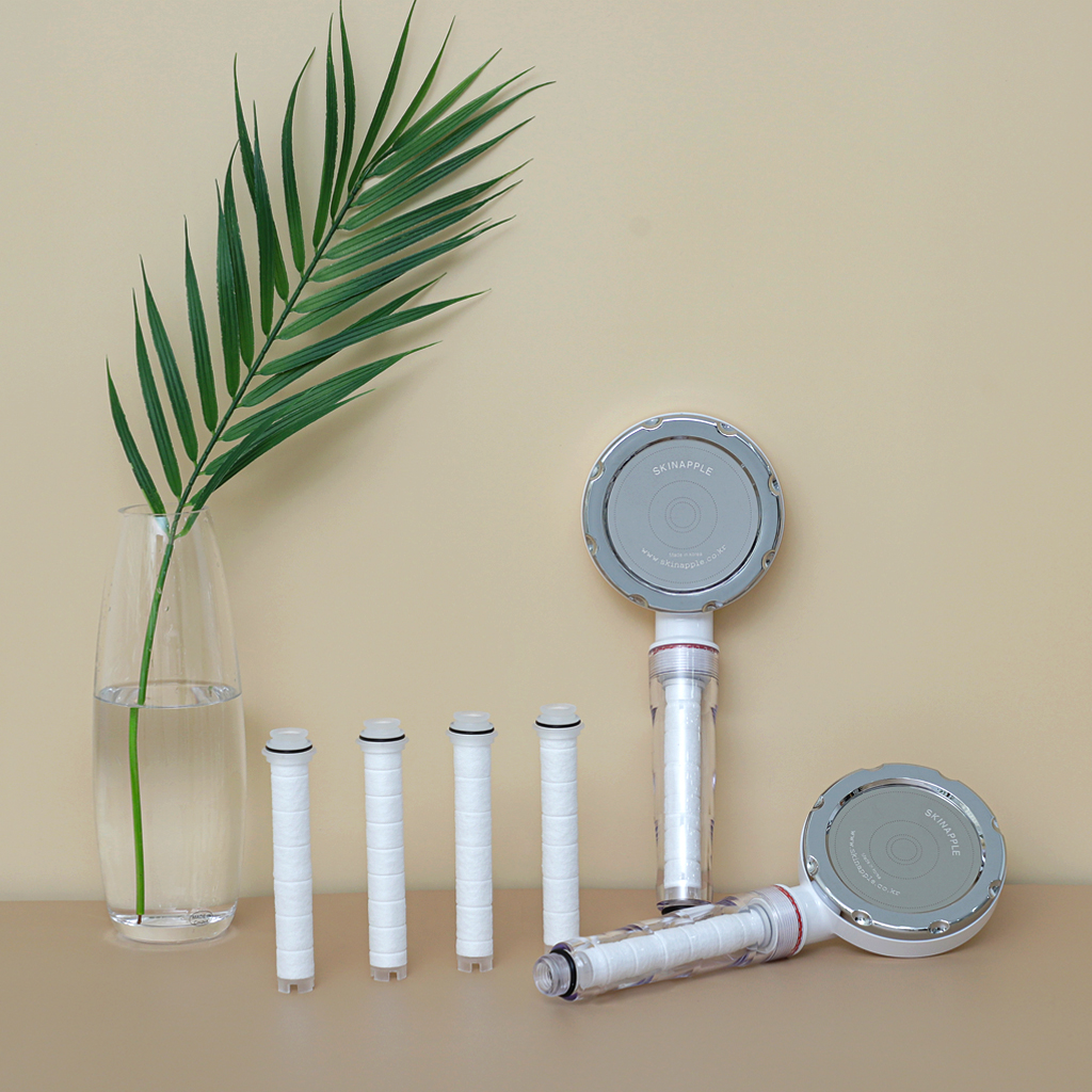 Korean Showerhead Watersaving Anion&Clean water Micro sediment filter