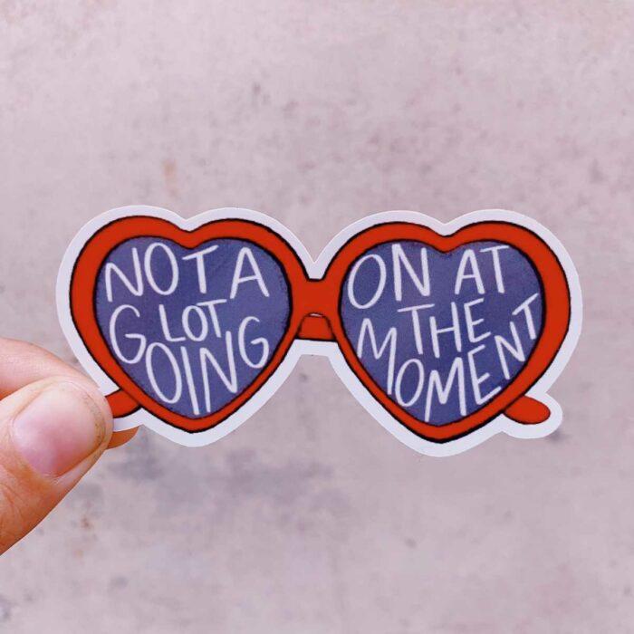 Not Alot Going On Sticker Nowstalgia