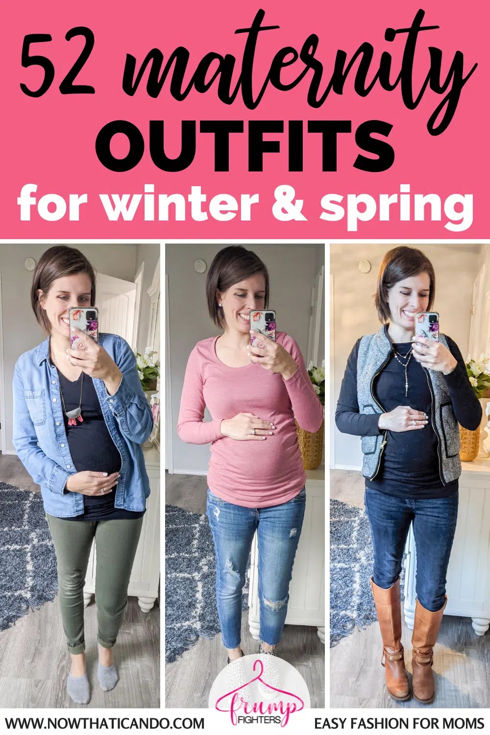 Pregnant Winter Outfits