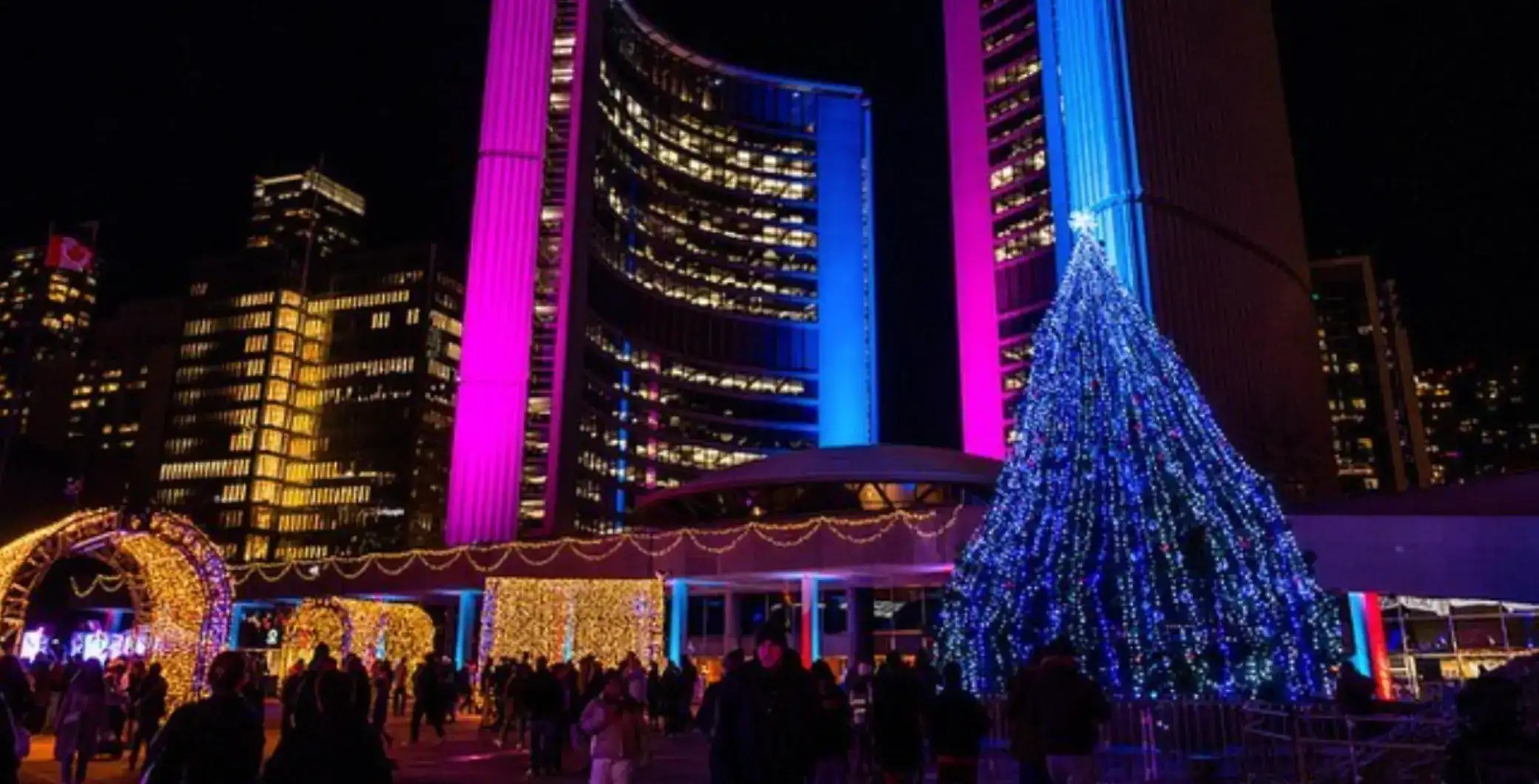 Immerse yourself in festive lights at these holiday events happening in