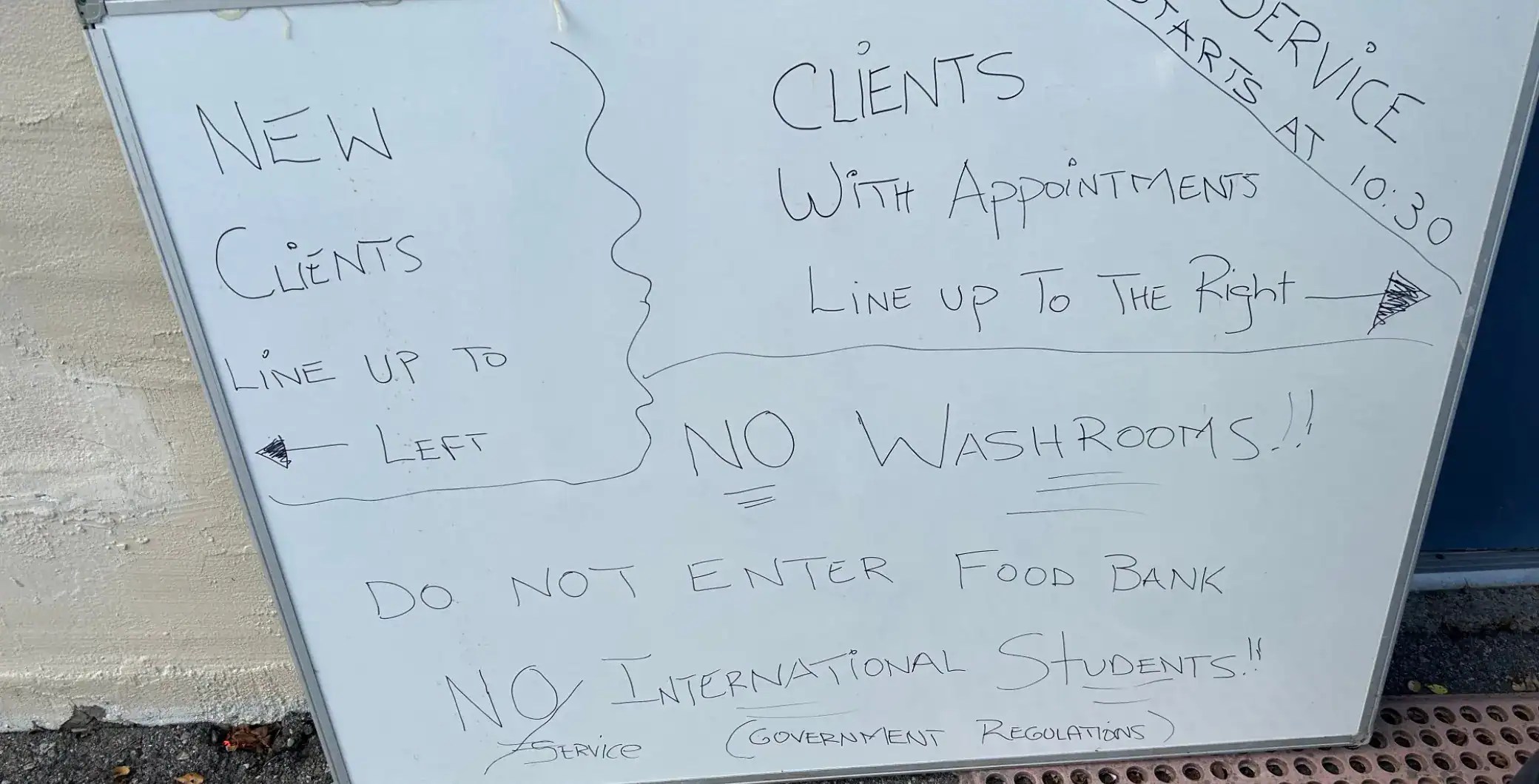 Brampton food bank criticized after allegedly banning international students from its services