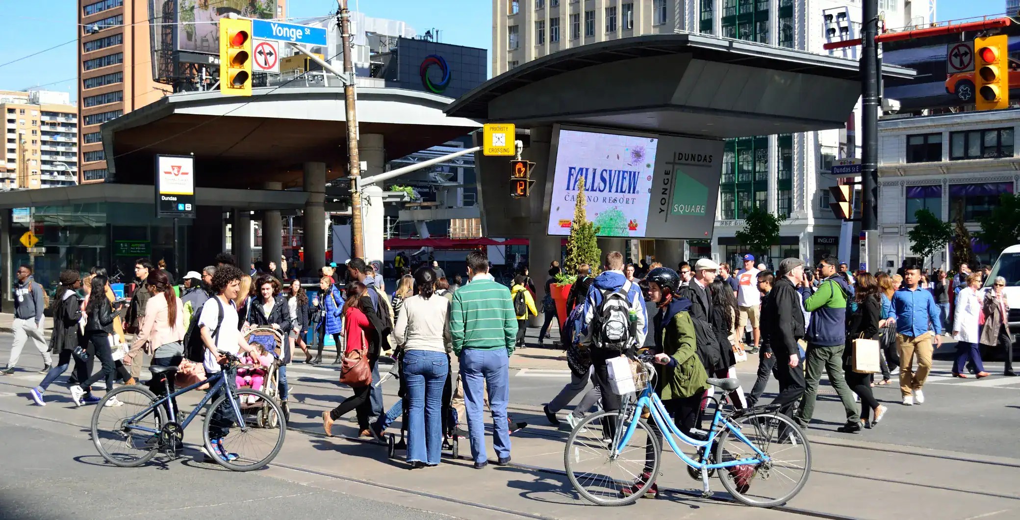 Over 70 of Torontonians don’t want YongeDundas Square to be renamed