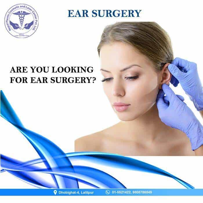 Ear Plastics Surgery Ear reconstruction in kathmandu Nepal