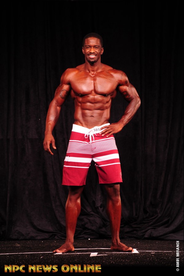 NPC/IFBB Pro League Transformation Men’s Physique Competitor Brown IFBB PRO