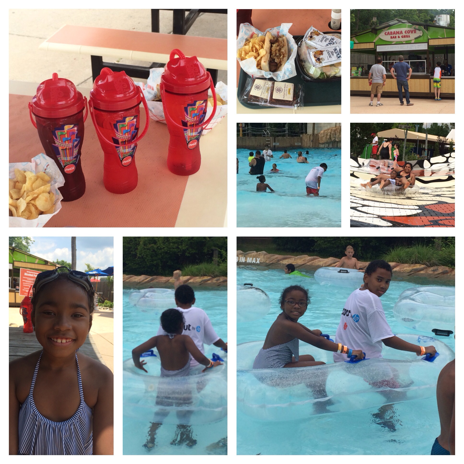 Cabana Cove Grill Blog-B-Q At Huuricane Harbor, Six Flags | Five Little Words