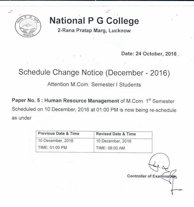National P.G. College