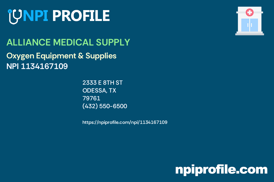 ALLIANCE MEDICAL SUPPLY Accepted Health Plans and Insurance Coverage