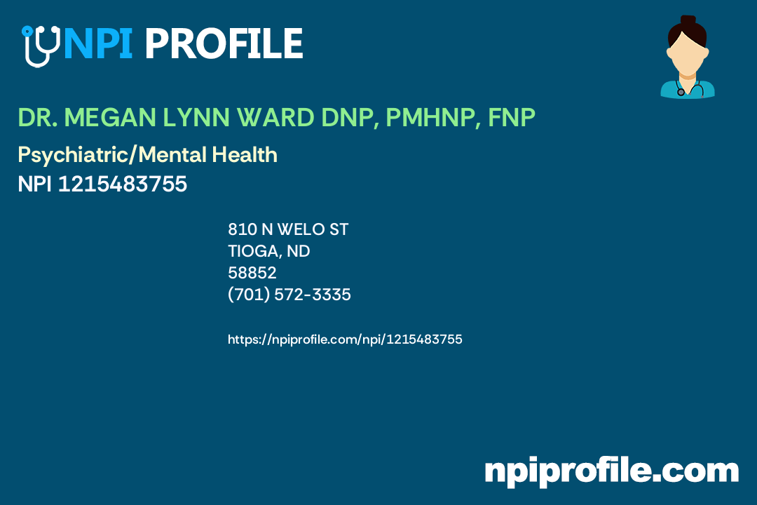 DR. MEGAN LYNN WARD DNP, PMHNP, FNP Accepted Health Plans