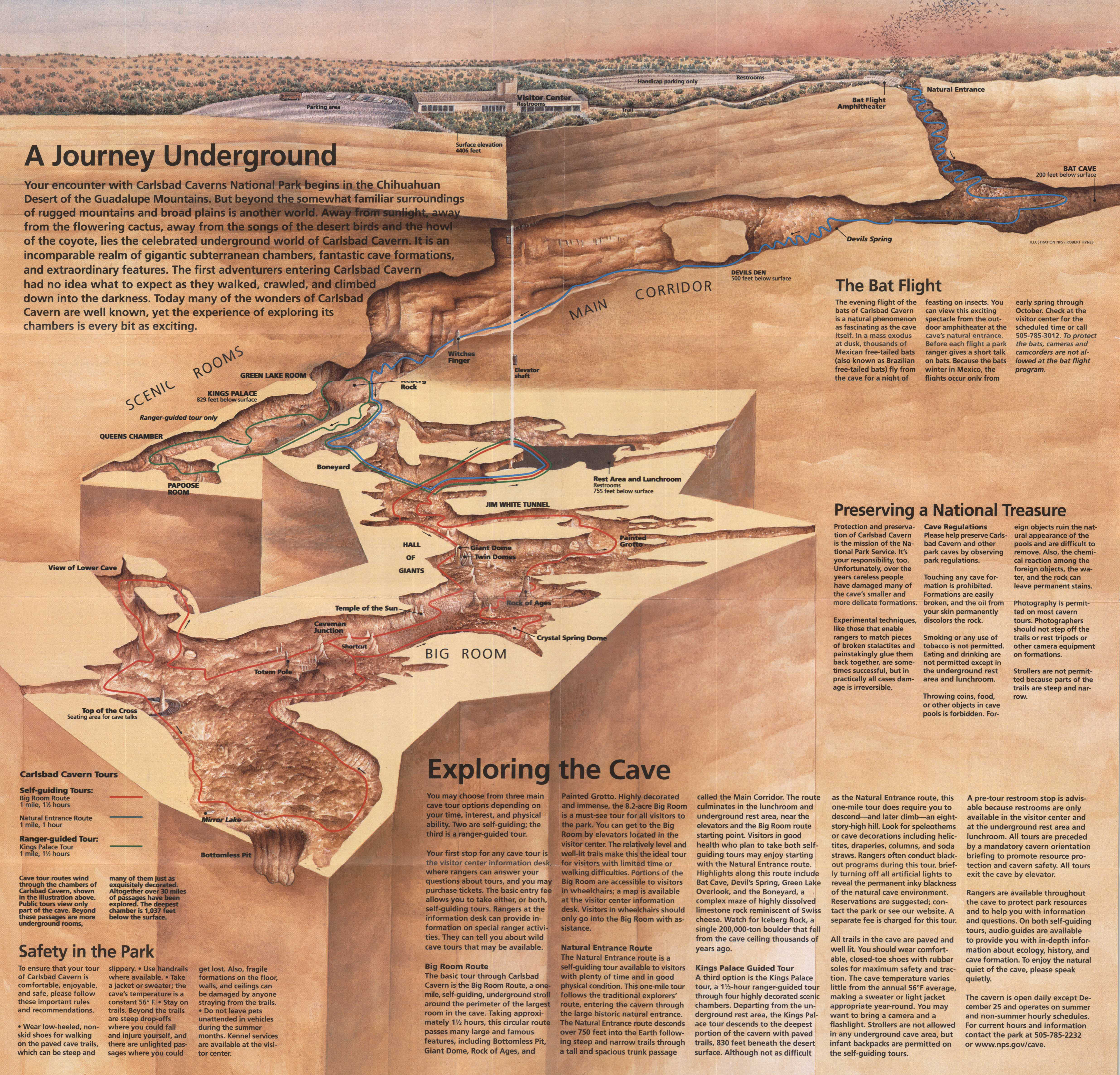 Carlsbad Caverns Maps just free maps, period.