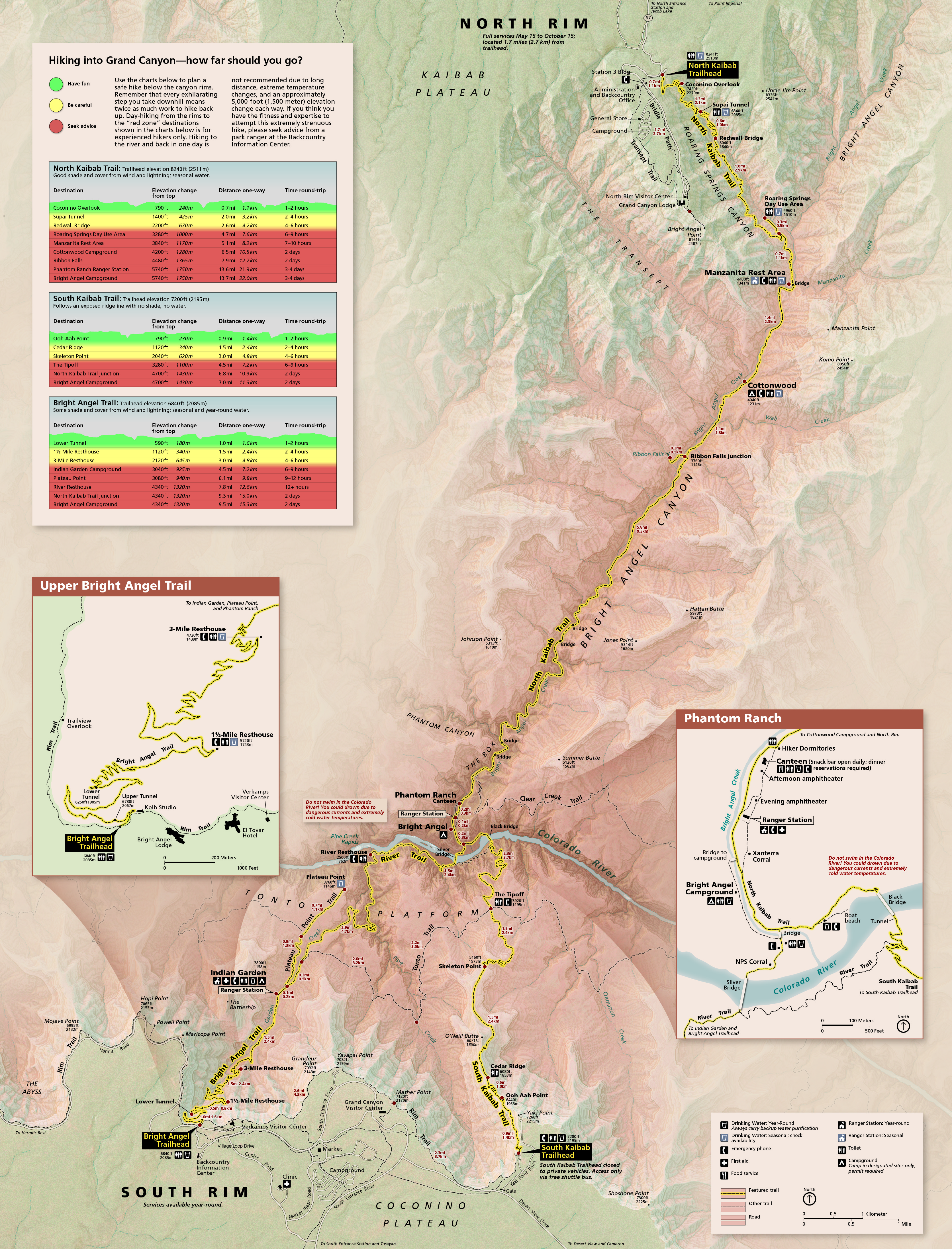 Map Of Grand Canyon Area Grand Canyon Maps just free maps, period.