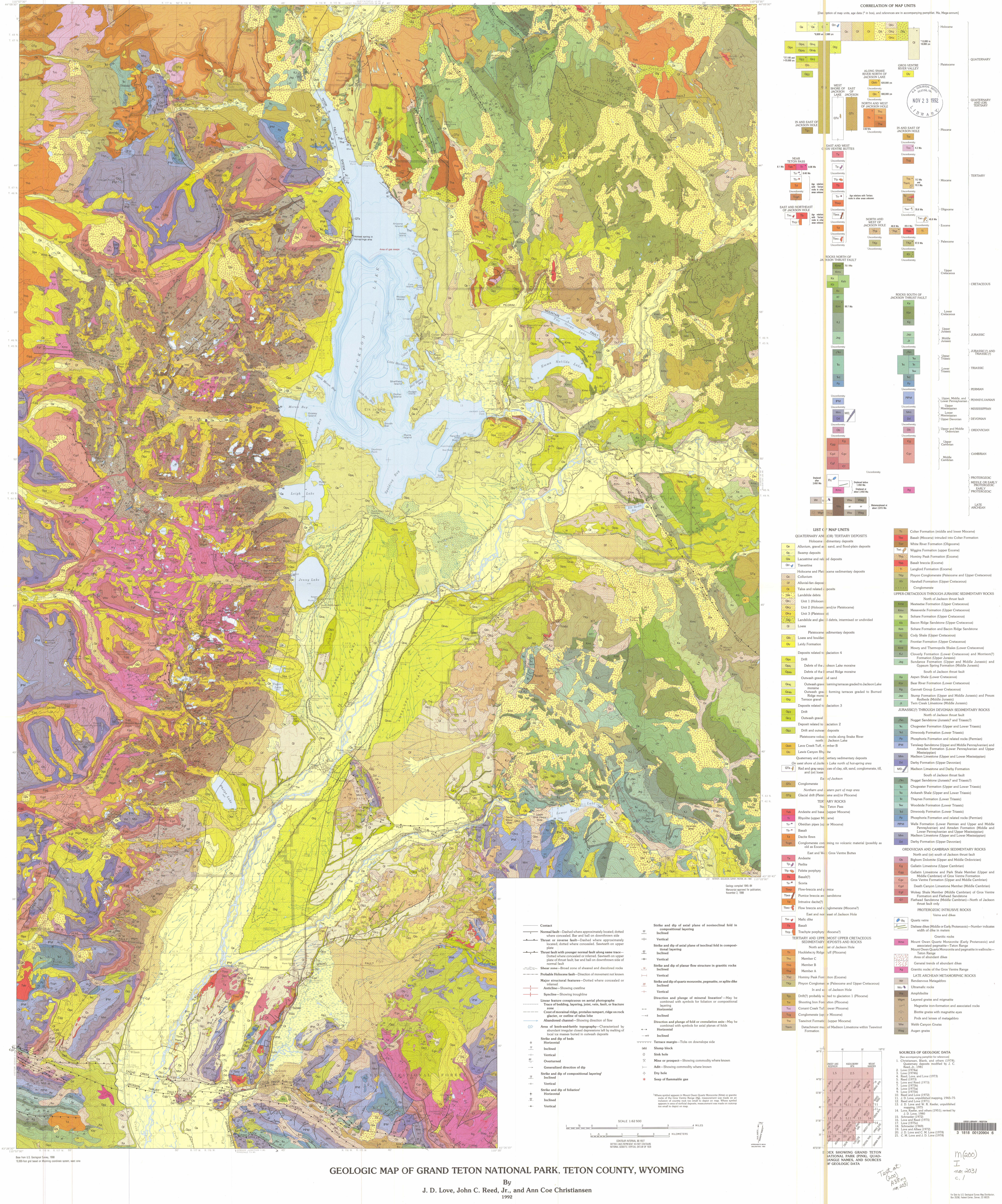 Grand Teton National Park EARTHSC 1105 Research Guides at Ohio