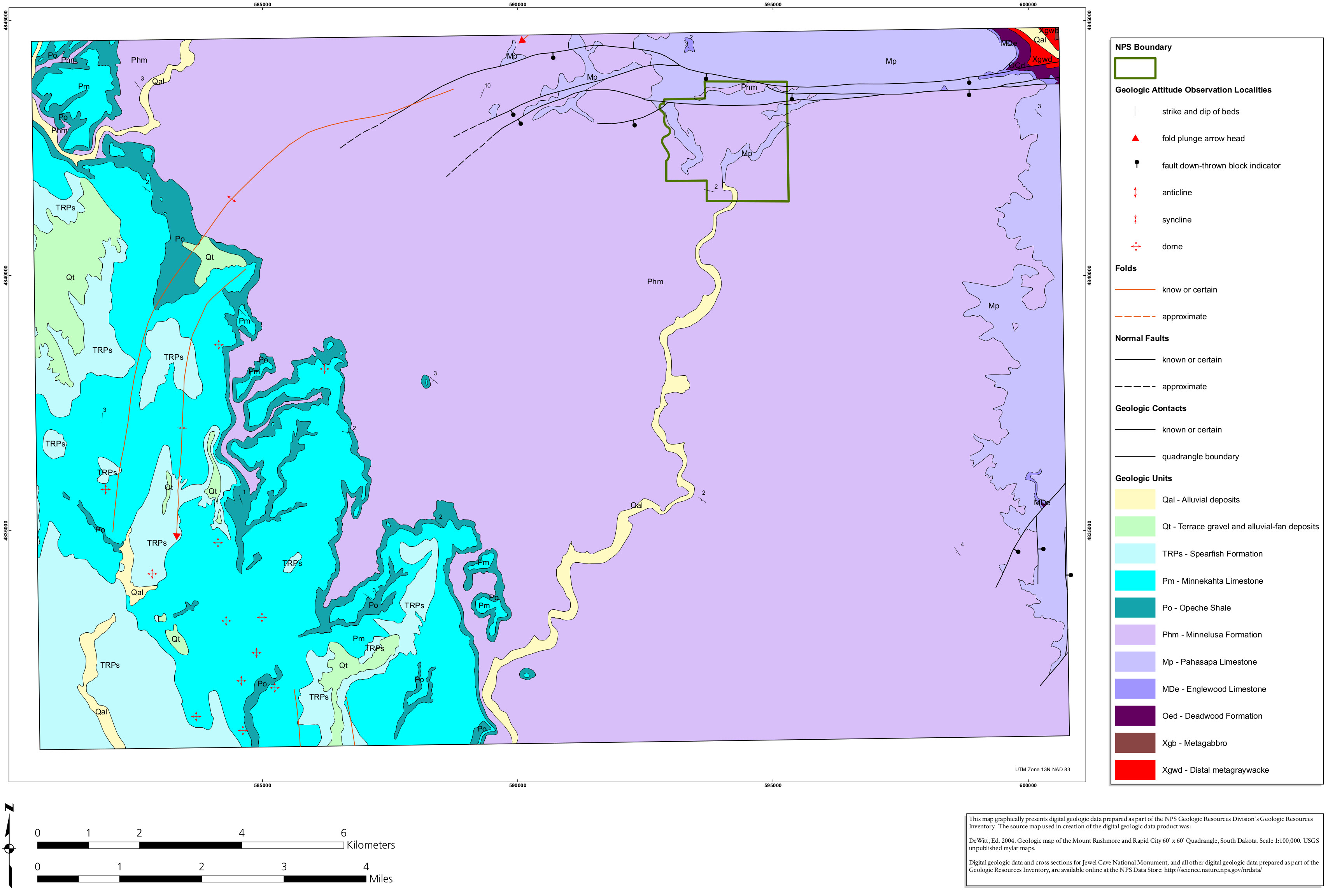 Jewel Cave Maps just free maps, period.