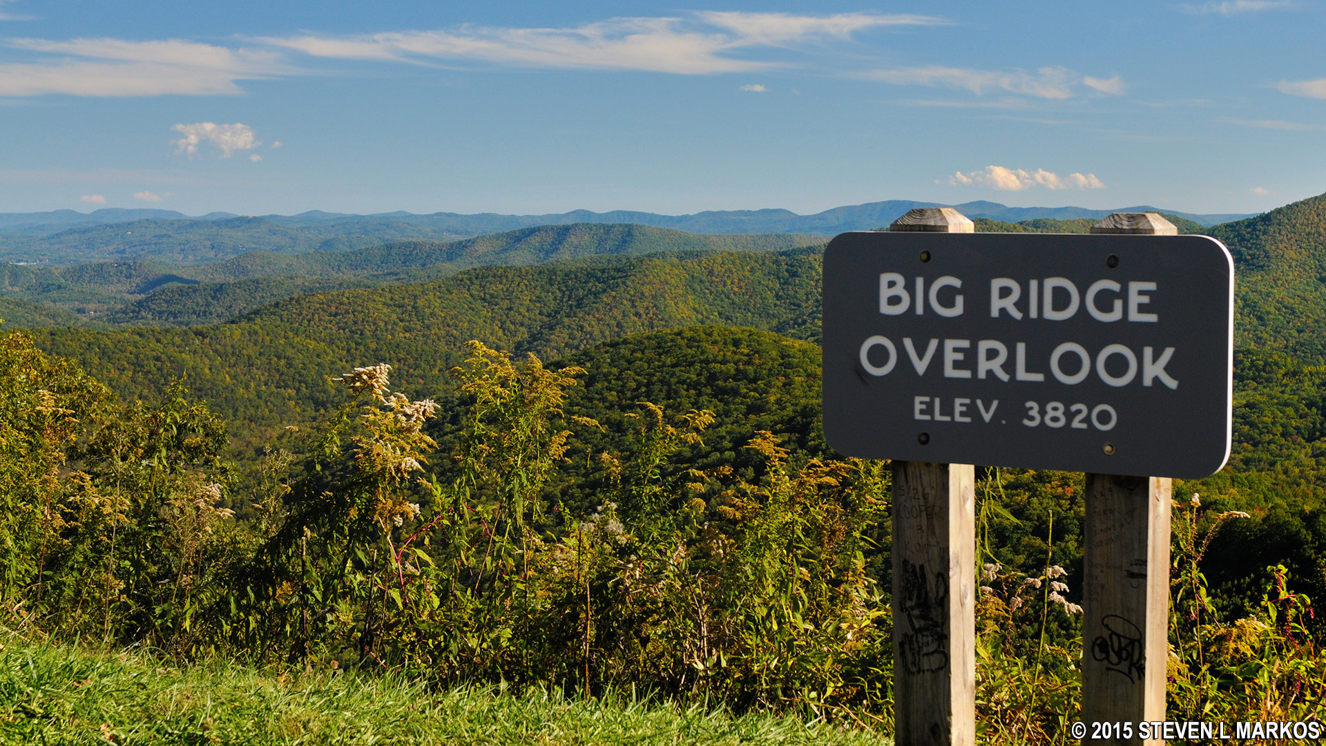Blue Ridge Parkway SCENIC OVERLOOKS