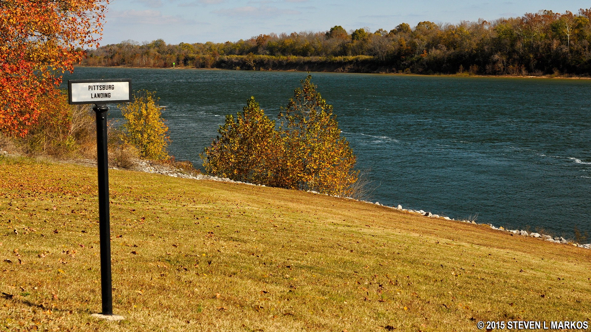 Shiloh National Military Park CD TOUR STOP 1 PITTSBURG LANDING