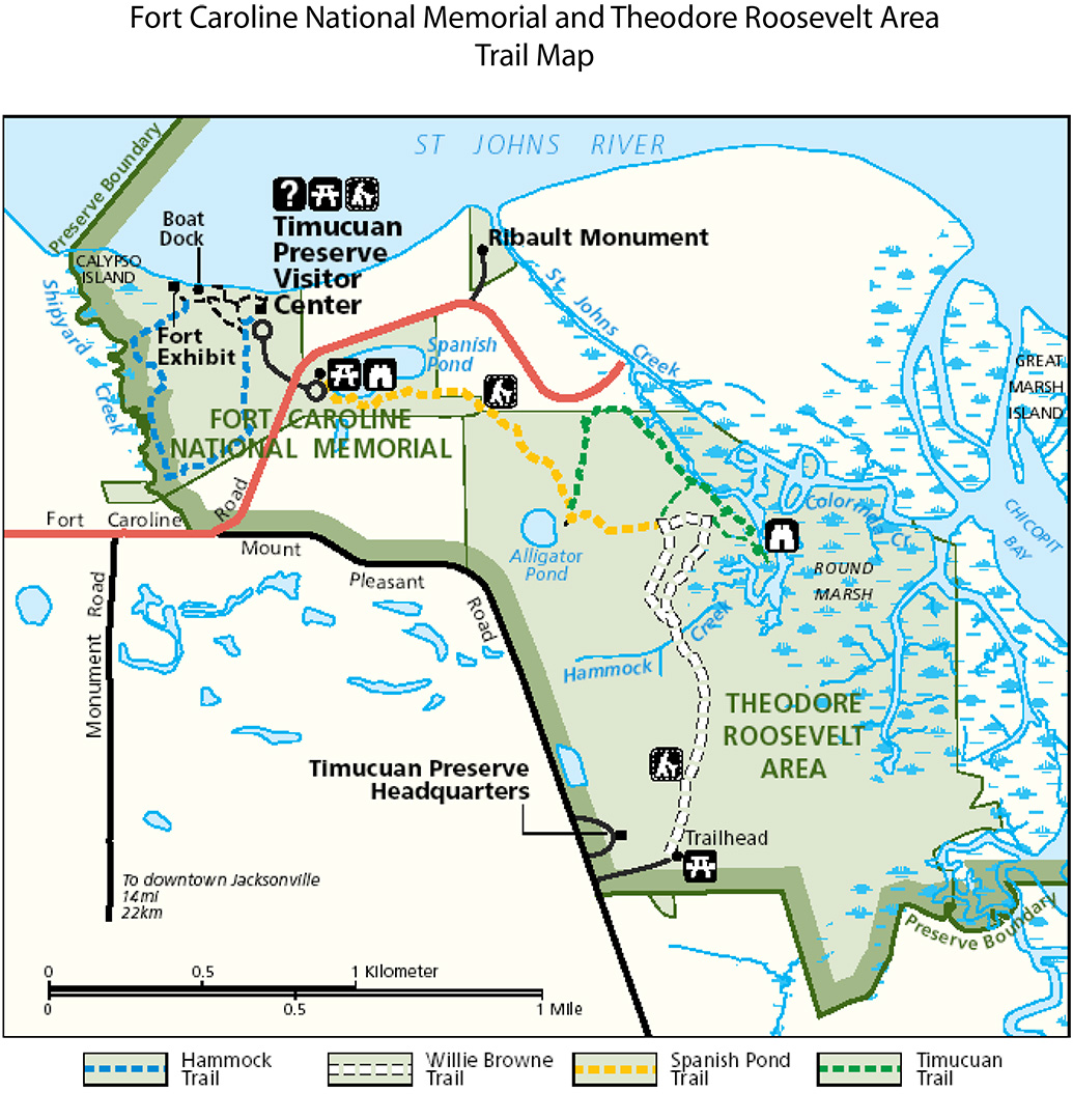 Timucuan Ecological and Historic Preserve HIKING TRAILS Bringing you America, one park at a time