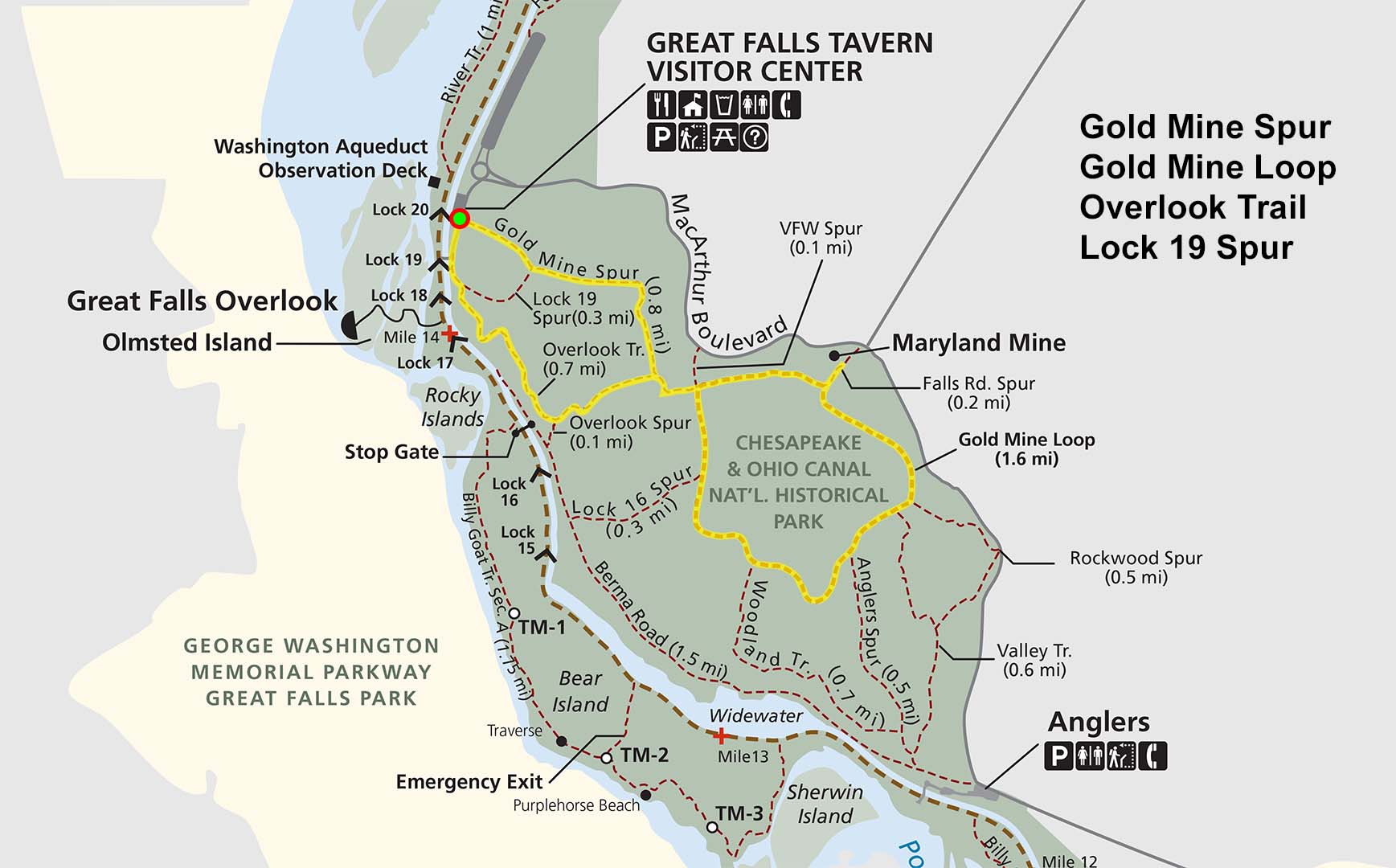 NPS to repair Level 33 stone wall along the C&O Canal