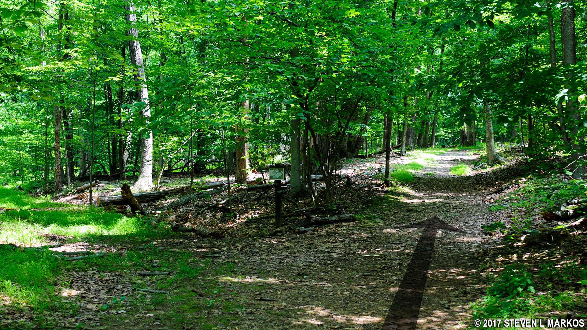 Morristown National Historical Park BLUE TRAIL aka NEW YORK BRIGADE