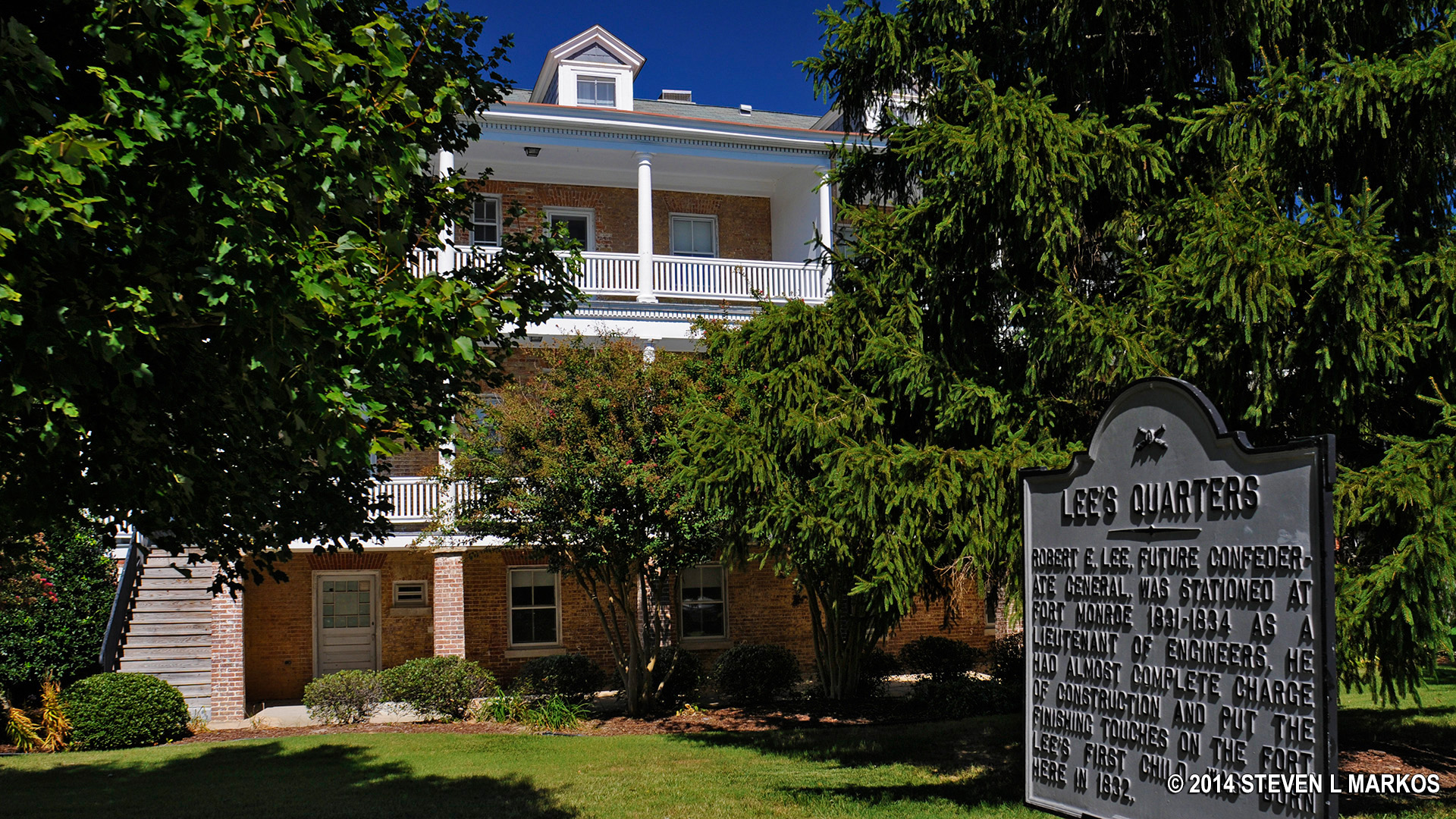 Fort Monroe National Monument ROBERT E. LEE’S QUARTERS