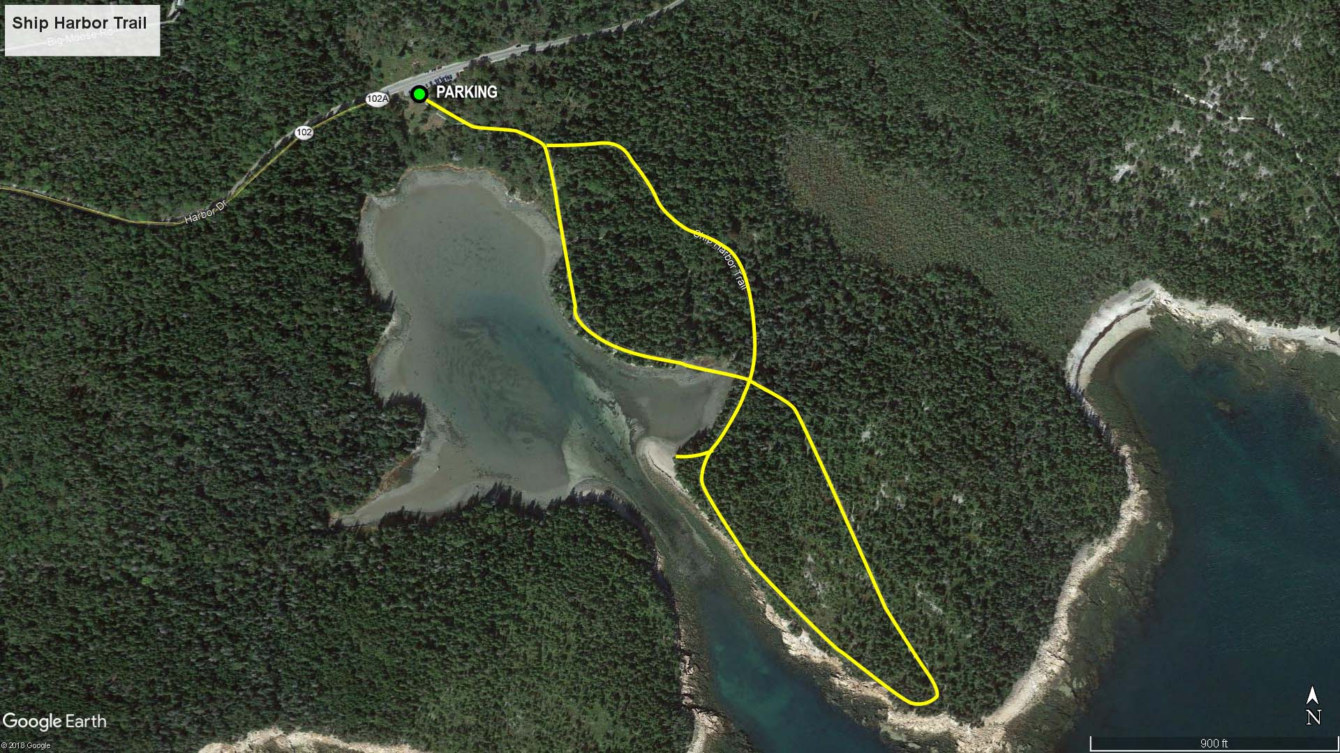 Acadia National Park SHIP HARBOR TRAIL Bringing you America, one park at a time