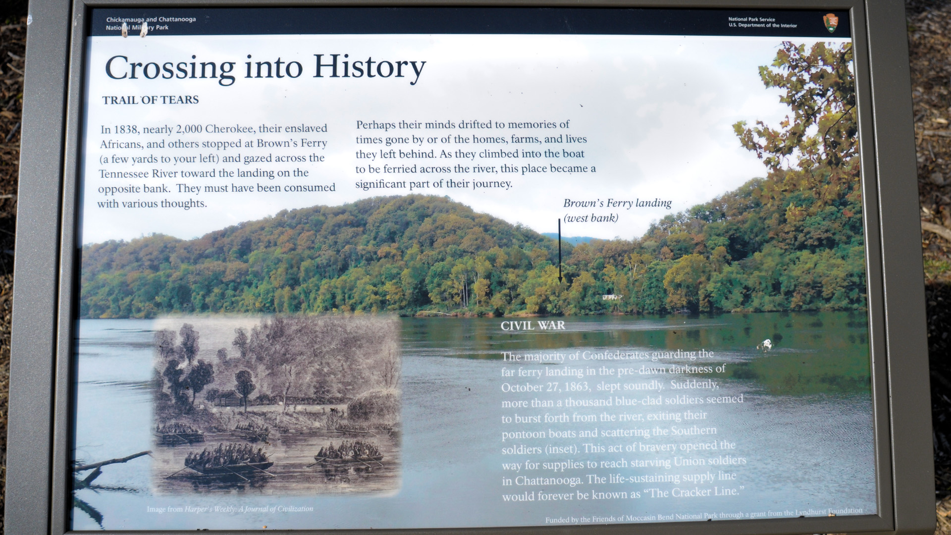 Chickamauga and Chattanooga National Military Park BROWNS FERRY