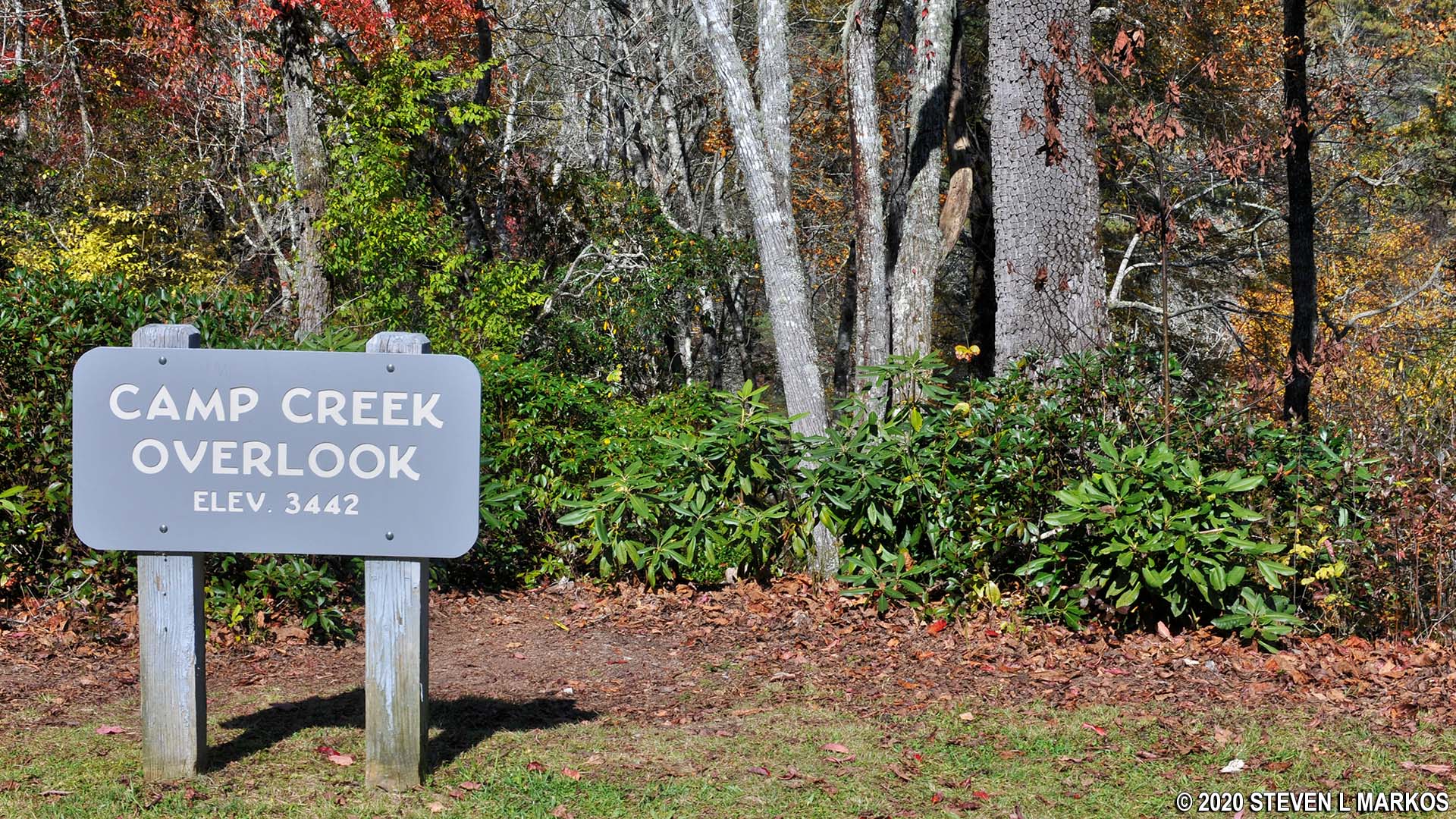 Blue Ridge Parkway CAMP CREEK OVERLOOK (MP 315.6)