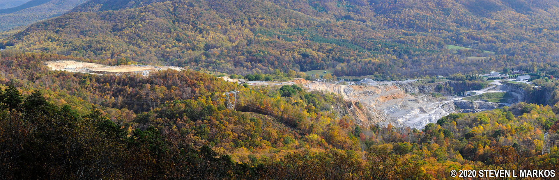 Blue Ridge Parkway THE QUARRY OVERLOOK (MP 100.9)