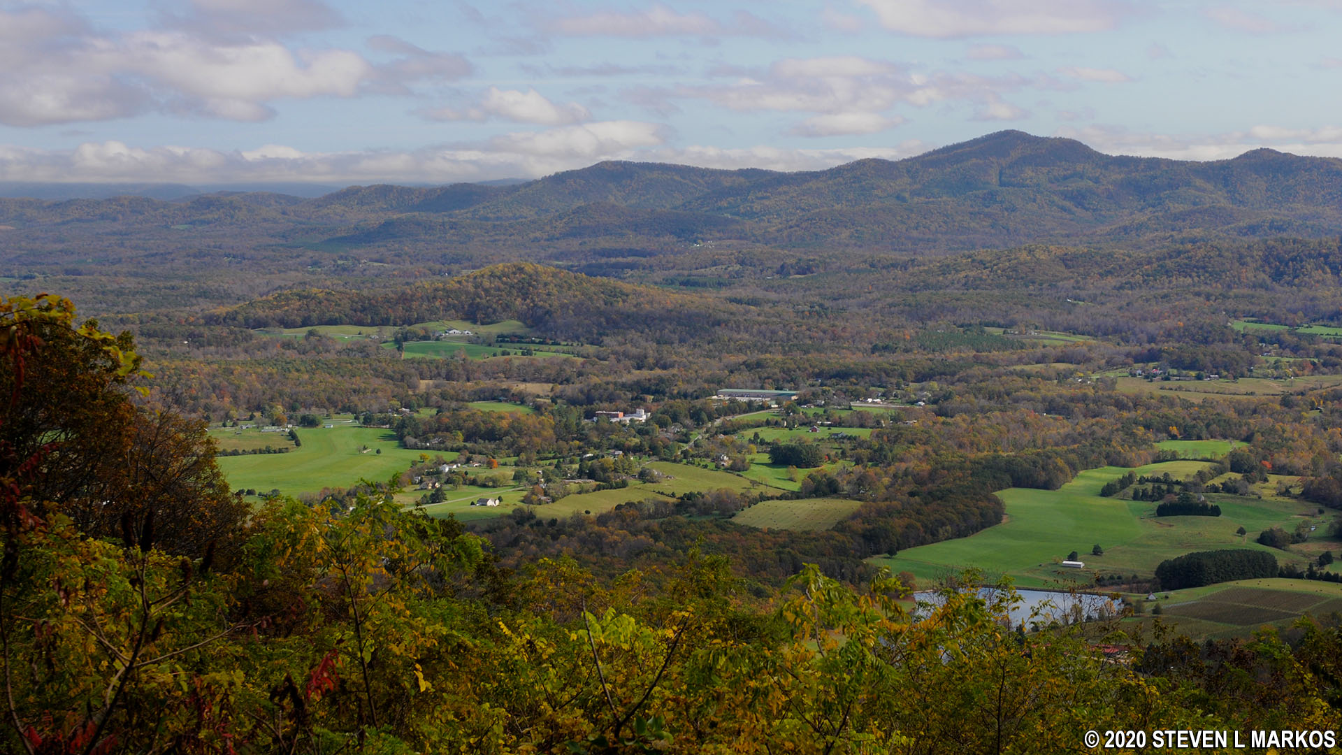 Blue Ridge Parkway ROCKFISH VALLEY VIEW (MP 1.5)