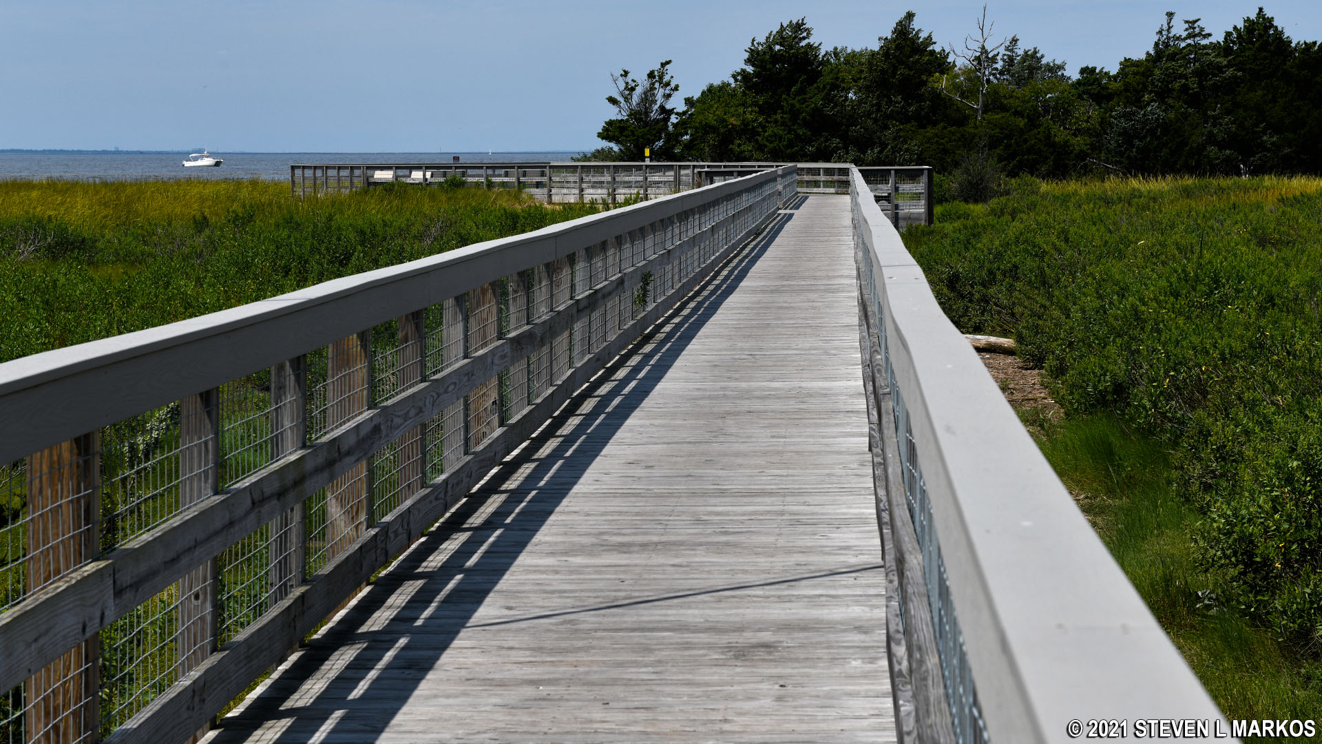 Gateway National Recreation Area SPERMACETI COVE BOARDWALK AT SANDY HOOK